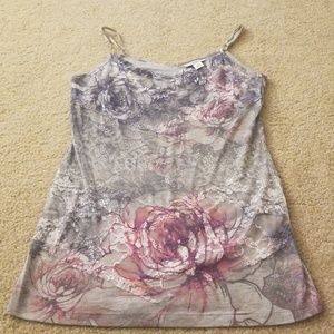 Rose's w lace panels tank soft. Camisole